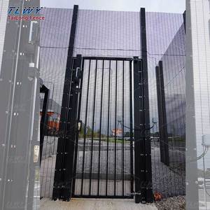 TLWY 4 6 8 pieds Périmètre Anti-escalade 358 Clôture de sécurité <span class=keywords><strong>rigide</strong></span> Portes d'allée en fil d'acier Protection Prisons - Product Image 3