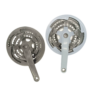PUSAI Listo para enviar Piezas de bicicleta de montaña 3S Chainwheel Crank Set 24/34/42T 175mm Crank - Product Image 4