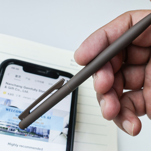 Gemfully Giá Rẻ Sản Phẩm Độc Đáo Nhỏ Rất Chất Lượng Cao Kim Loại Bút Bi Mỏng Vàng Sang Trọng Bút - Product Image 4