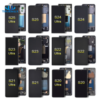 Écran LCD OLED de remplacement pour téléphone Samsung Galaxy S25 Ultra S24 Plus S23 FE S22 S21 S20, écran d'affichage original