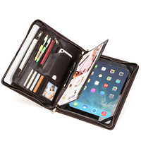Carpeta de Archivos STX, Fabricada a Mano, Estilo Vintage, A4, de Cuero Vacuno, Carpeta Archivadora de Cuero Genuino, Carpeta para Tarjetas Coleccionables