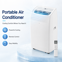 Climatiseur Portable Vertical Refroidissement Uniquement Télécommande USB/Électrique 11 900-20 999 BTU/h Contrôlé par Application pour Maison et Bureau