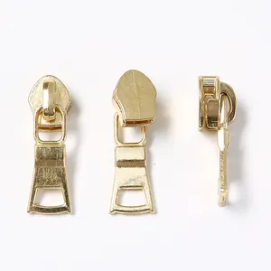 No.5 Nylon Non Lock Slider Custom Zipper Head Zipper Slider And Puller