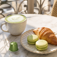 Capsules de café matcha, capsules de matcha cru, capsules d'ube, capsules de matcha en sachet