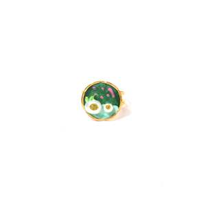 แหวนแฟชั่น สแตนเลสสตีล 316L ชุบทอง PVD ดีไซน์ศิลปะที่ทนทานและยั่งยืน - Product Image 1