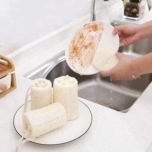 Esponja de esponja Natural para lavar platos de cocina, esponjas de esponja, embalaje ecológico, venta al por mayor - Product Image 6