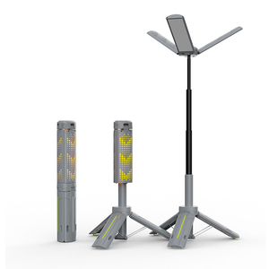 Lanterne de camping LED rechargeable 1000 lumens avec trépied, lampe de travail extérieure télescopique, hauteur réglable, intensité variable - Product Image 1