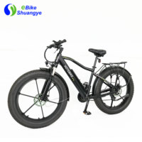 Vélo de montagne électrique 36V 250W, cadre en alliage d'aluminium, moteur arrière sans balais, batterie au lithium, frein à disque, vélo électrique