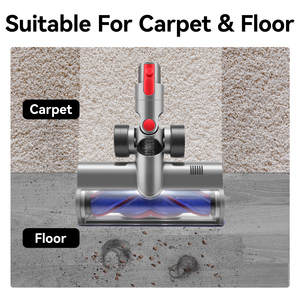 Convient pour Dysons V10 <span class=keywords><strong>Digital</strong></span> <span class=keywords><strong>Slim</strong></span> V12 Detect <span class=keywords><strong>Slim</strong></span> Aspirateur Brosse de sol Brosse pour tapis et carreaux Tête de brosse à entraînement direct - Product Image 5