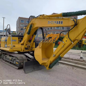 Pelleteuse sur chenilles Komatsu PC130 d'occasion 13 tonnes, Japon, prix bas, meilleure qualité, boîte de vitesses pour moteur, testée et inspectée - Product Image 1