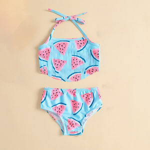 Купальник-бикини для маленьких девочек, прямая цена от производителя, детский купальный костюм с героями мультфильмов, бикини для малышей - Product Image 3
