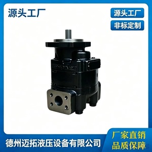 ปั๊มเกียร์เหล็กหล่อ Pgp640 ปั๊มน้ำมันไฮดรอลิกแรงดันสูงสำหรับเครื่องจักรวิศวกรรม - Product Image 3