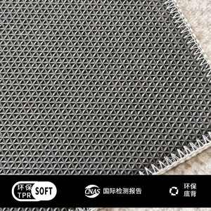 Tapis rectangulaire moderne uni imperméable pour salon et chambre à coucher, style crème 2024, avec motif géométrique - Product Image 5