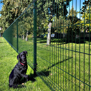 Easy‑to‑Install PVC Coated 3D Welded <b>Wire</b> Fence for Home <b>Garden</b> Private Outdoor Area - Product Image 6