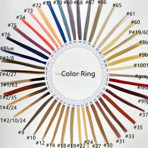 Luo Yang Yishu 100% Trinh Remy phần mở rộng tóc con người Đôi Kéo bán buôn vô hình I tip nguyên liệu Trung Quốc tự nhiên sóng phong cách - Product Image 5