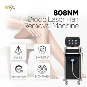 ADSS Group hot selling aesthetic medicine vertical 808nm diode laser hair removal machine for beauty salon equipment