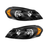 Kit de phares avant AURON pour Chevrolet Impala 2006-2011 - Blanc 6000K 6000 Lumens 12V 55W Plug & Play Neuf 1 an de garantie pour rénovation/mise à niveau