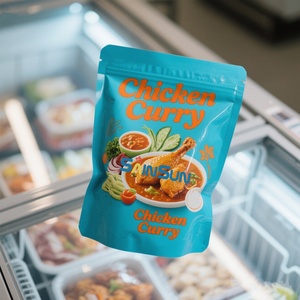 Rotogravure ถุงไนล่อนปิดผนึกด้านข้างสำหรับแช่แข็งบรรจุภัณฑ์อาหารแช่แข็งสำหรับถุงพลาสติกปลาทูน่าและปลาแซลมอน - Product Image 2