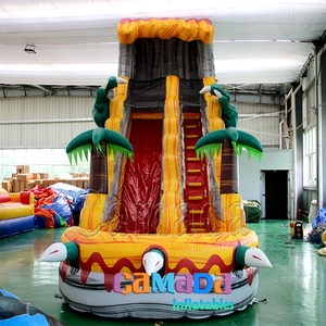 Castillo inflable comercial para salto de agua y tobogán Casa de gorila grande para diversión de rebote y rebote de fiesta - Product Image 4