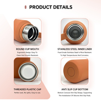Nouvelle Gourde Isotherme Portable 2026 Style Sportif Peinture Caoutchouc Souple 20oz Classique avec Poignée en Silicone pour Gym Voyage Camping