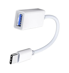 Adaptador USB C a USB 3,0, Adaptador tipo C macho a USB hembra para <span class=keywords><strong>MacBook</strong></span> Pro Air, <span class=keywords><strong>iPhone</strong></span> 16 15 Pro Max Samsung S24 S22 - Product Image 1