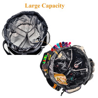 Pro grande capacité à la mode Polyester Salon épaule organisateur Kit ouvert beauté coiffure barbier sac à outils cosmétique