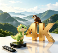 Android 12 Quad Core TV numérique pour boîtiers 4K Ultra HD Streaming OTT Qatar Mexique Chili Pérou Colombie Inde Italie