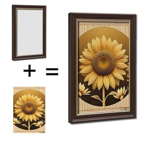 Marco <span class=keywords><strong>de</strong></span> Madera con Acabado Dorado <span class=keywords><strong>de</strong></span> 24x36 con Frase <span class=keywords><strong>de</strong></span> Aventura para <span class=keywords><strong>Agencia</strong></span> <span class=keywords><strong>de</strong></span> <span class=keywords><strong>Viajes</strong></span> u Oficina en Casa - Product Image 1