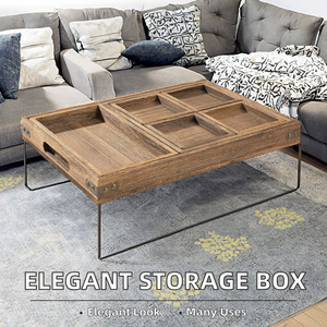 A <b>Simple</b> Convenient Luxurious Wood Jewelry Box with Flexible Design for Table and Living Rooms Made in Vietnam - Product Image 2