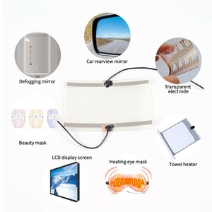 Film chauffant anti-buée sur mesure OEM/ODM, élément chauffant 5V DC, élément chauffant transparent en graphène pliable - Product Image 3