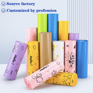 Enveloppe d'emballage pour vêtements personnalisée avec logo imprimé, écologique, en polyéthylène imperméable, durable, livraison express, fermeture robuste, noire - Product Image 6