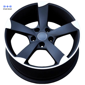 RCSR pour <span class=keywords><strong>AUDI</strong></span> 17 18 19 20 pouces 5X112 voiture jante en alliage d'aluminium roues mat pistolet gris Machine visage après-vente - Product Image 6