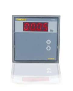 เครื่องวัดเวลาดิจิตอล Y9-Hr, 4 หลัก HH:MM/HHHH, แผงหน้าปัดขนาด 96x96 มม., 200-440V AC, โปรแกรมสวิตช์ได้ 2 ตัว - Product Image 2