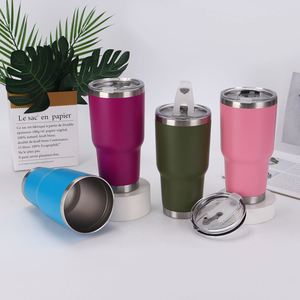Vaso de Acero Inoxidable Personalizado con Foto y Logotipo para Regalo de Fiesta, 20oz/30oz, Taza de Café Personalizada con Tapa y Pajita - Product Image 4