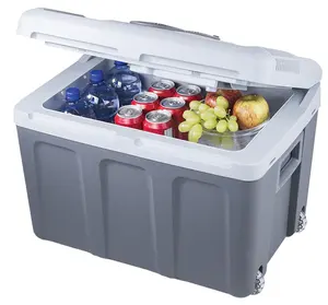 45L AC/DC <span class=keywords><strong>Auto</strong></span> 12v Mini réfrigérateur de voiture Réfrigérateur portable pour camion SUV Rv - Product Image 1