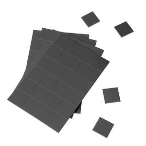 Blocs de points magnétiques flexibles de forme personnalisée, aimant en caoutchouc magnétique à dos <span class=keywords><strong>flexible</strong></span> avec auto-adhésif - Product Image 5