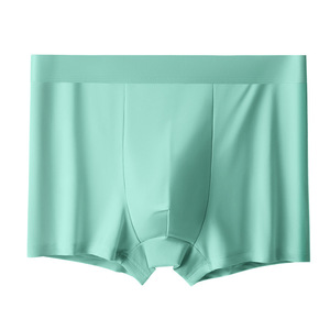 LR04 fábrica china pequeño MOQ hielo seda hielo sensación simple ropa interior de hombre cómodo transpirable verano calzoncillos Calzoncillos calzoncillos - Product Image 1