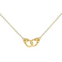 Collier ras de cou simple en argent 925 LOZRUNVE, plaqué or 18 carats, bijoux