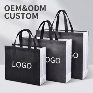 High Quality pp Non Woven Cloth Bag Non Woven Shopping Bag Eco Friendly Fabric Non Woven Bags with Logo <b>Printed</b> - Product Image 1