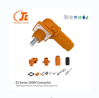 Connecteur haute intensité Amphenol, prise et fiche, connecteur de borne de batterie 1500V pour système de stockage d'énergie