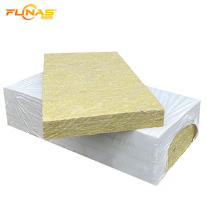 Panneau d'isolation en laine de roche Funas, rectangle, résistance à la chaleur 500°C, ignifuge, insonorisant - Product Image 1