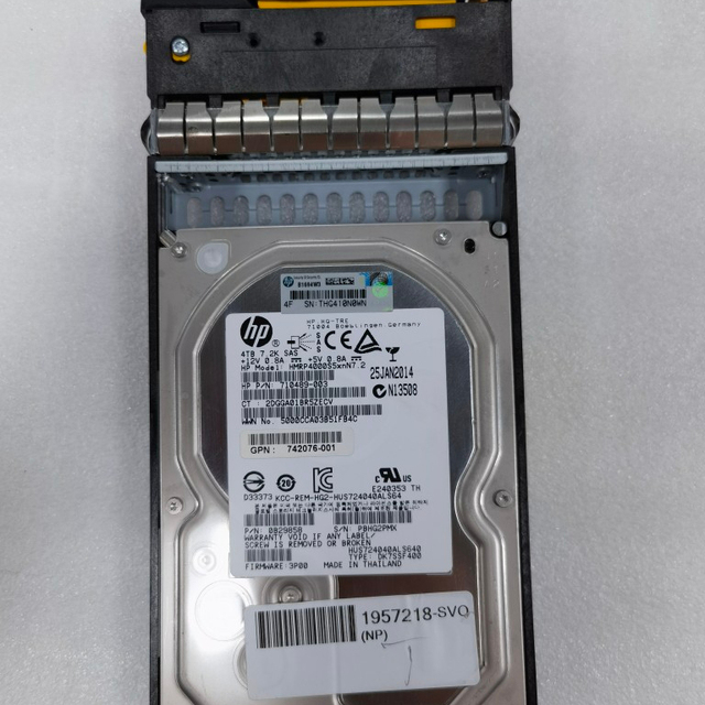 3PAR 4T SAS HDD 743183-001 710489-003 742076-001 0B29858 Hard Disk