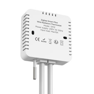 Zigbee Tuya Smart Life <span class=keywords><strong>Module</strong></span> de commande de thermostat de radiateur 110 ~ 230V <span class=keywords><strong>fil</strong></span> <span class=keywords><strong>pilote</strong></span> intelligent pour le chauffage de la pièce <span class=keywords><strong>WiFi</strong></span> pour un usage domestique - Product Image 2