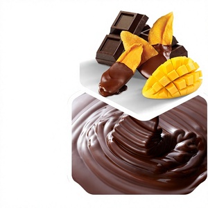 Chocolate Coated Dried Mango Slices <b>Sweet</b> Tropical Fruit Snack Preserved Elongated Shape - Product Image 6
