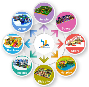 Parque de Trampolines Interactivo para Interiores, Parque de Atracciones con Toboganes, Gran Parque de Trampolines con Foso de Espuma - Product Image 5