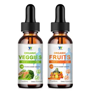 Wholesale Natural Whole Food Supplement Fruits and Veggies Liquid Drops Vitamins Balance of Fruit and Vegetables