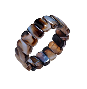 Bracelet en pierres semi-précieuses naturelles, fait main, en agate, prix de gros, cadeau - Product Image 3