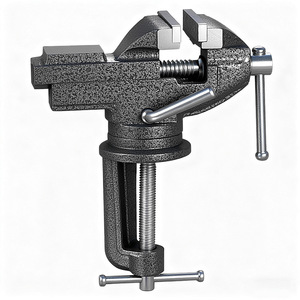 Niu Xiang <b>Bench</b> Vise 50mm Industrial Grade Swivel Base Heavy Precision Cast Steel Jaw - Product Image 5