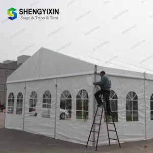 الصين الألومنيوم الصلب في الأماكن المغلقة في الهواء الطلق مخصص 10x10 مهرجان سرادق تعزيز الاحتفالية الحدث حفل زفاف خيمة مظلة للبيع