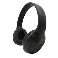 Casque sans fil pliable supra-auriculaire, basses profondes, stéréo, écouteurs confortables en cuir pour les voyages, téléphone, PC